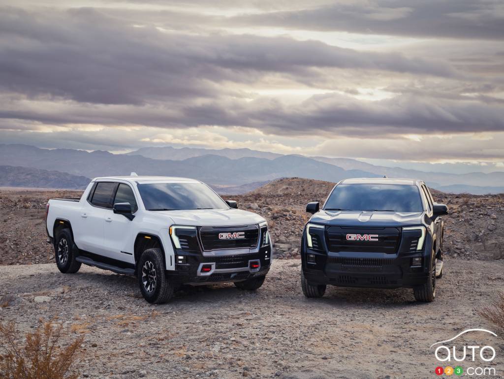 The 2026 GMC Sierra EV AT4 et Elevation 2026