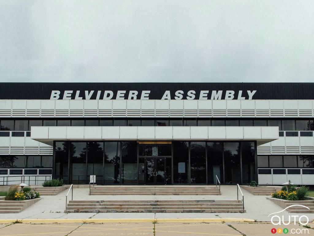 L'usine Stellantis à Belvidere, en Illnois