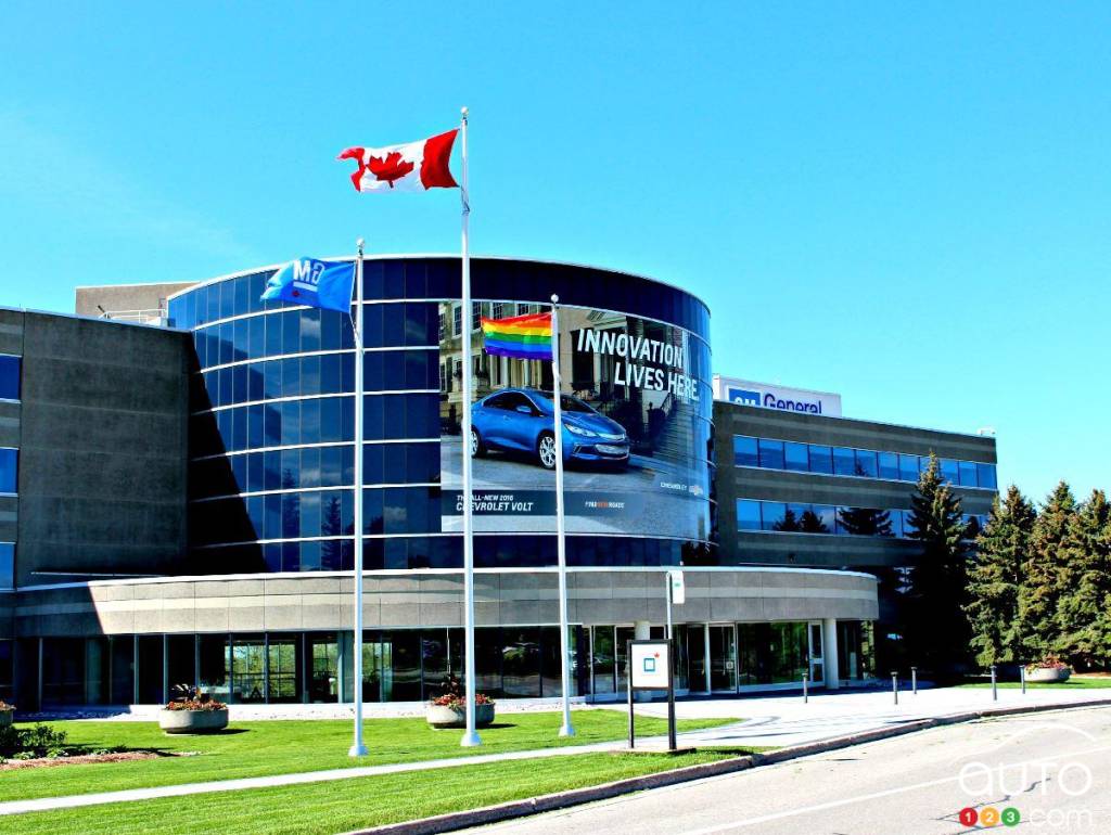 General Motors Canada HQ in Oshawa, Ontario