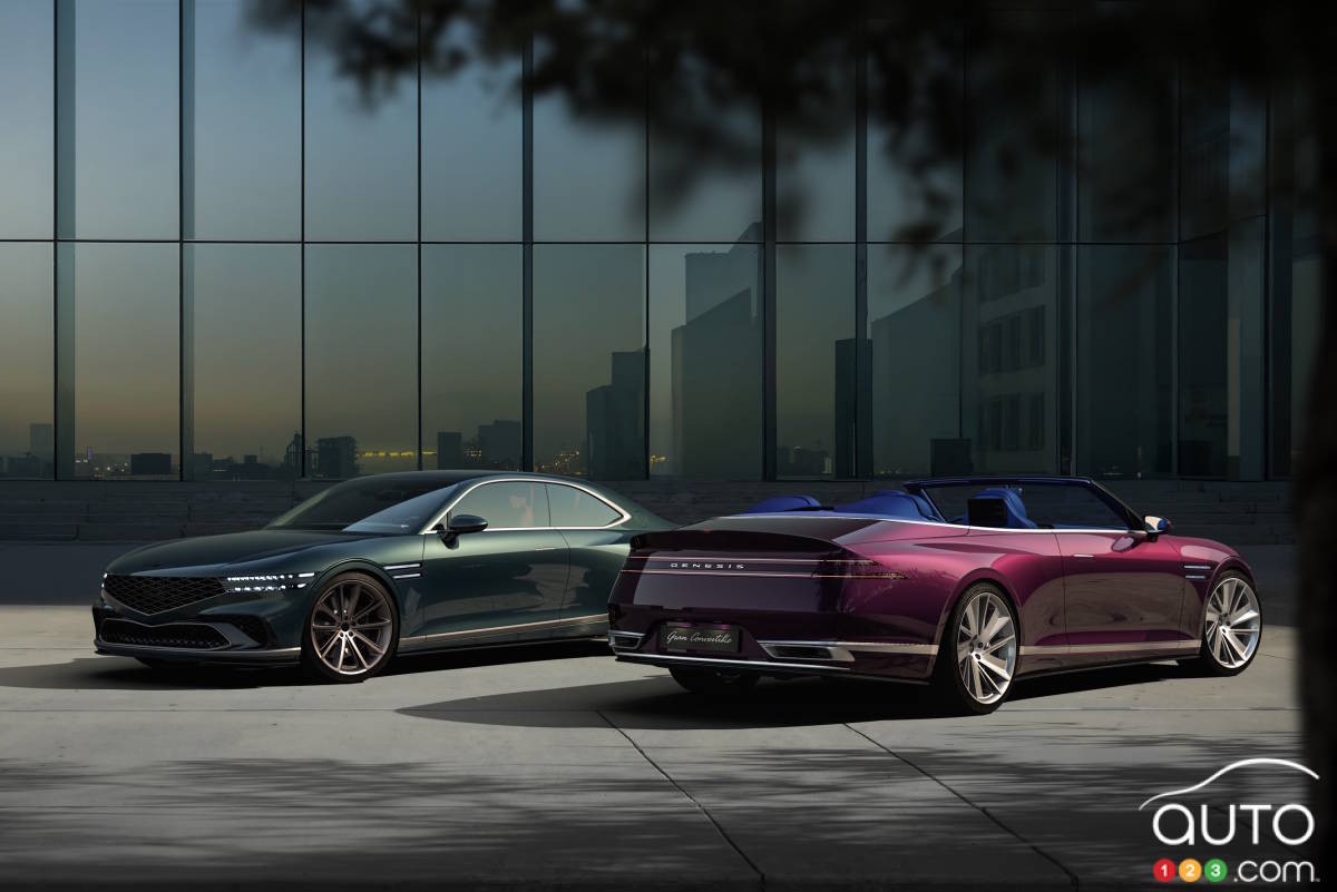 Genesis Unveils X Gran Coupe, X Gran Convertible Concepts, Inspired by G90 Sedan
