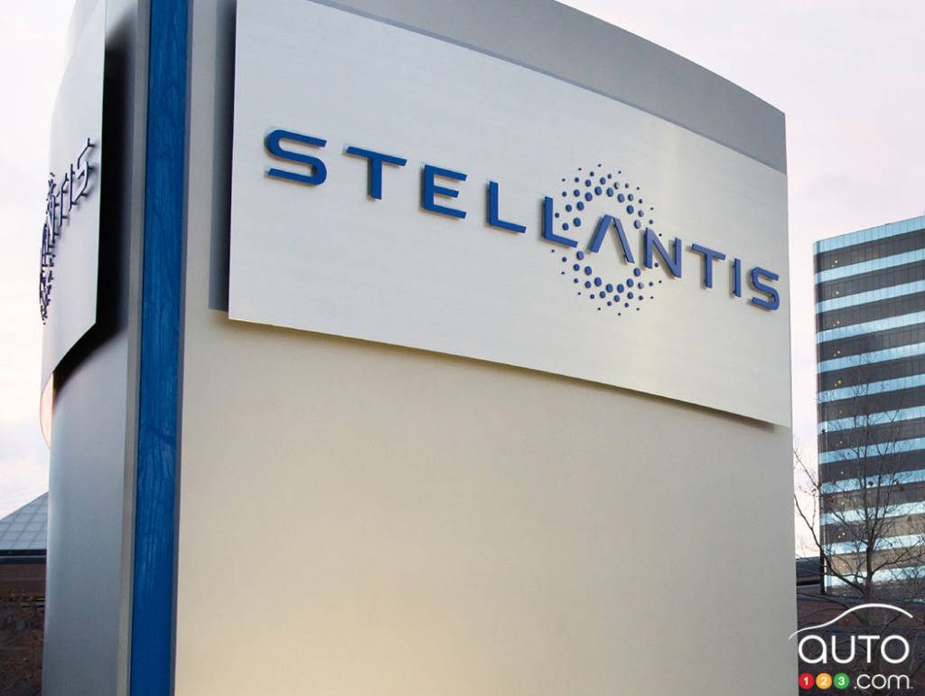 Stellantis HQ in Detroit, Michigan