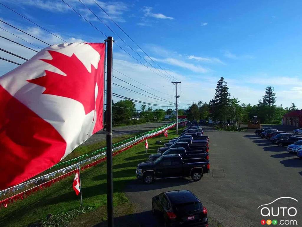 Les ventes de véhicules neufs pourraient chuter de 25 % au Canada