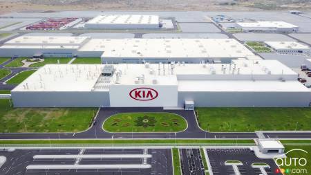 Vol de 900 moteurs à une usine de Kia