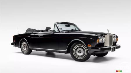 La Rolls-Royce décapotable de Wayne Gretzky mise en vente