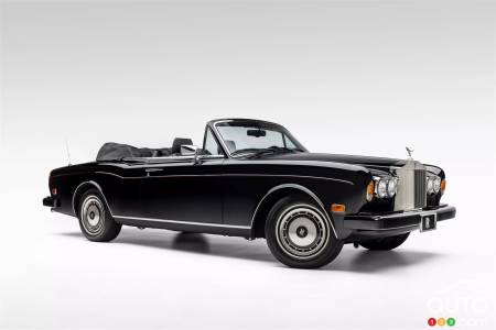 La Rolls-Royce décapotable de Wayne Gretzky mise en vente