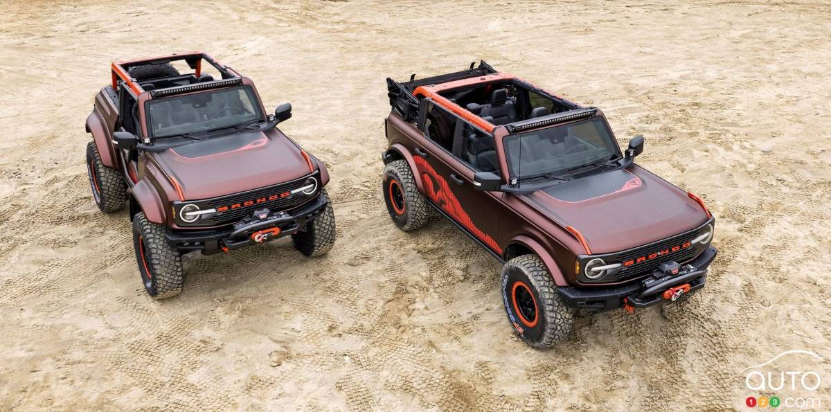 Ford dévoile deux Bronco fortement personnalisés