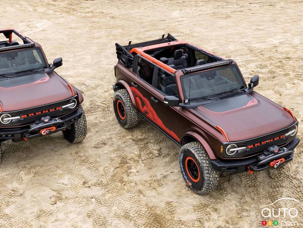 Les deux nouveaux concepts Ford Bronco