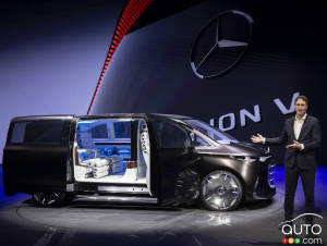 Mercedes-Benz Vision V: The World's Most Luxurious Minivan?