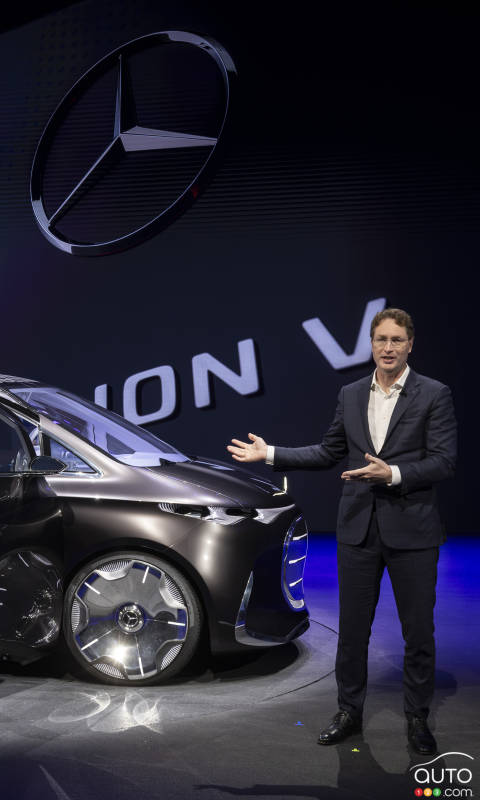 Mercedes-Benz Vision V: The World's Most Luxurious Minivan?