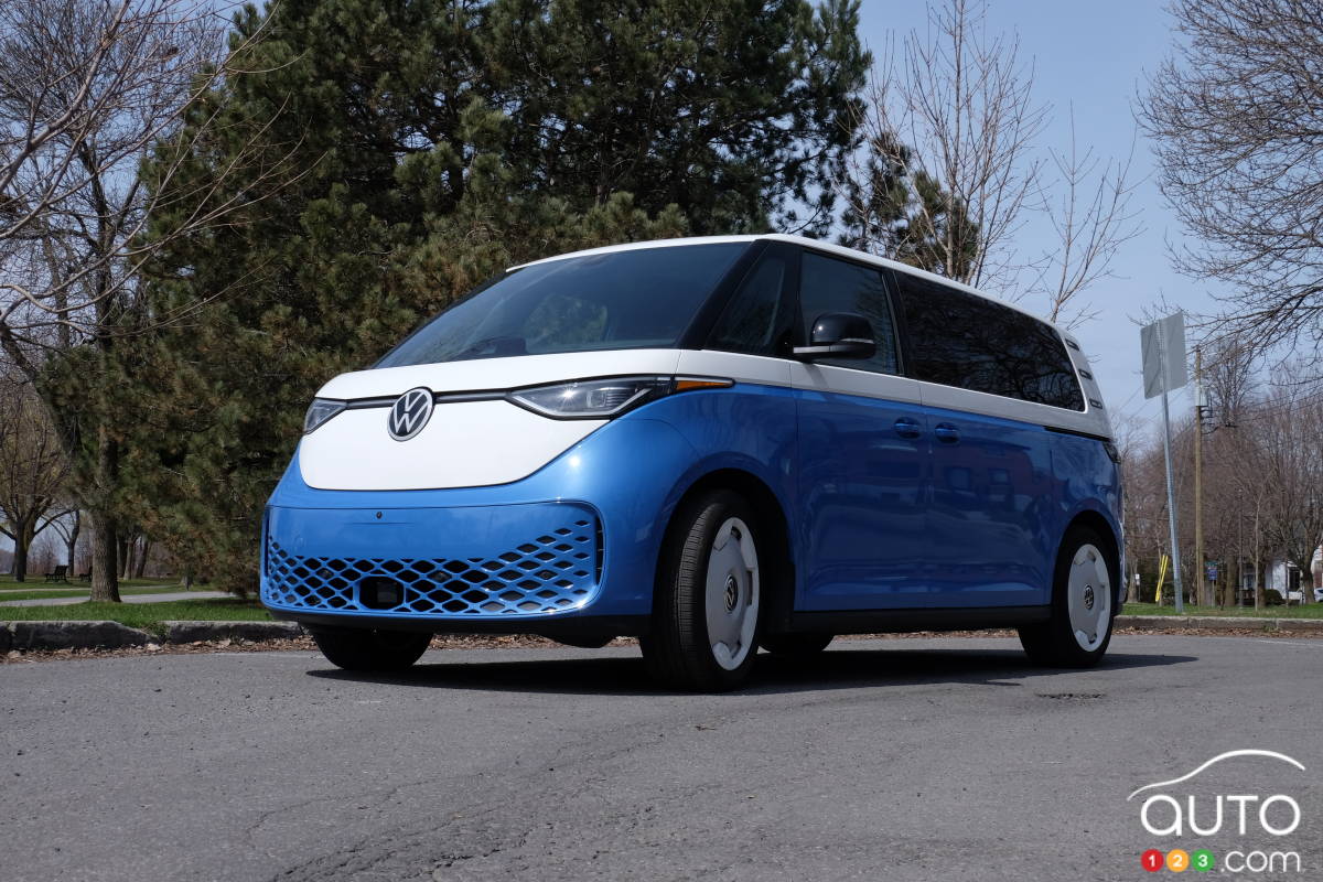 Recall of 771 Volkswagen ID. Buzz in Canada for Brake Light Issue