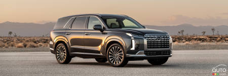 Hyundai Recalls 737 2025 Palisade SUVs over Fire Risk
