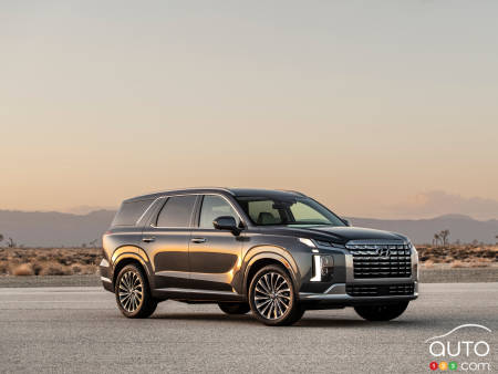 Hyundai Recalls 737 2025 Palisade SUVs over Fire Risk