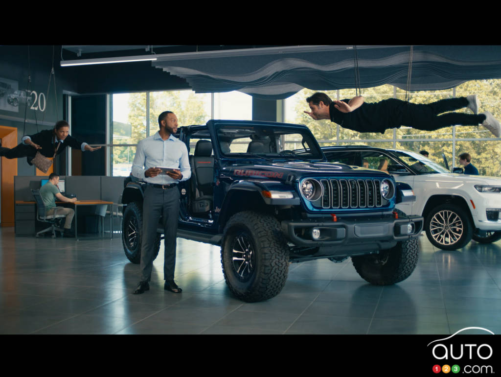 Image from Stellantis' new ad campaign