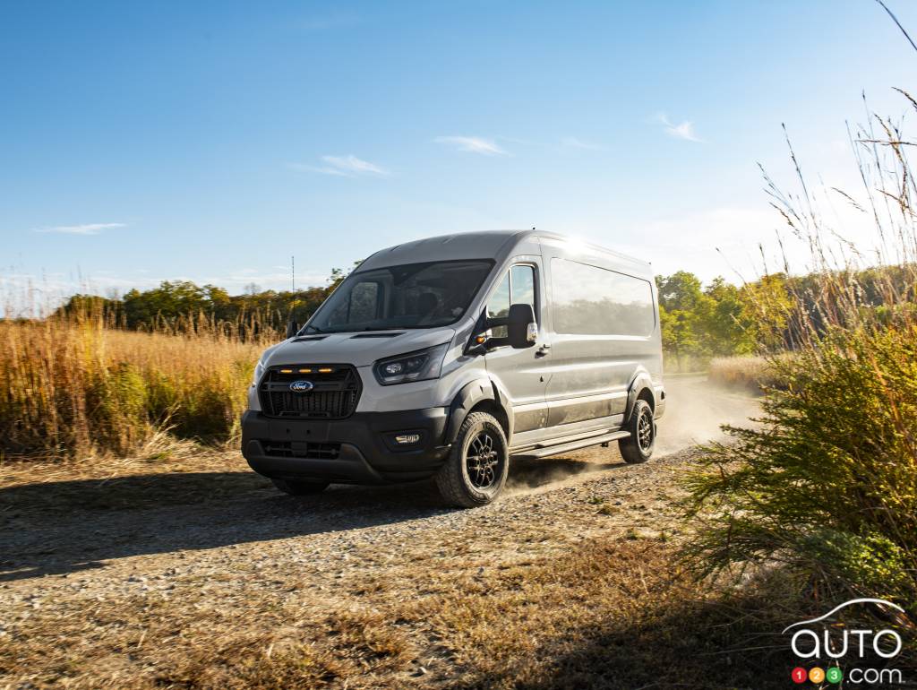 Le fourgon Transit Trail de Ford