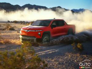 Chevrolet présente le Silverado EV Trail Boss 2026