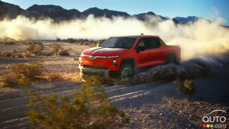 Chevrolet présente le Silverado EV Trail Boss 2026