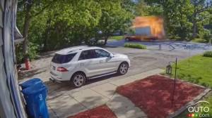 Truck Carrying Propane Tank Explodes on Residential Street in Illinois