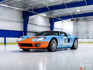Une Ford GT 2006 ayant appartenu à Wayne Gretzky est à l’encan