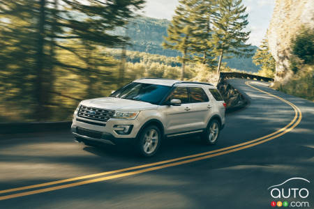 Ford rappelle 515 000 Explorer 2016-2017 pour une moulure qui peut se détacher du véhicule