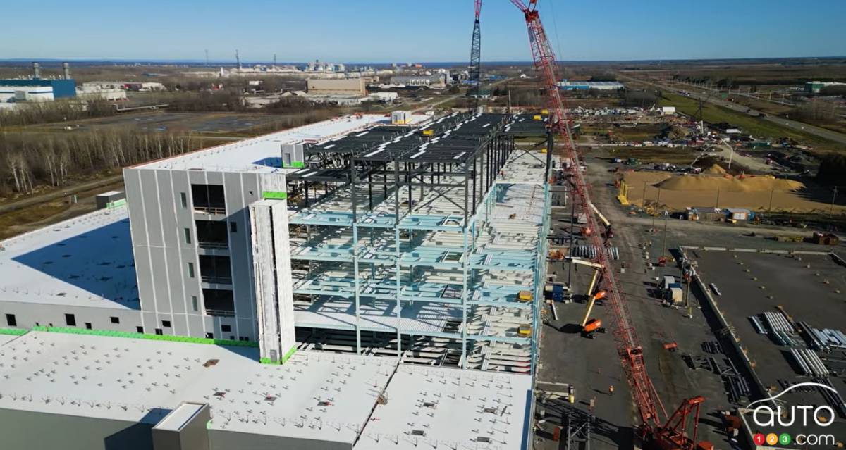 EcoPro suspend temporairement la construction de son usine de batterie au Québec