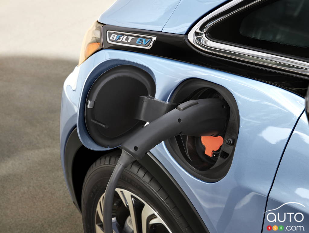 Port de chargement de la Chevrolet Bolt EV 2020