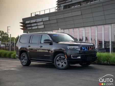 Jeep presents Wagoneer COV, for Police and Government Agencies