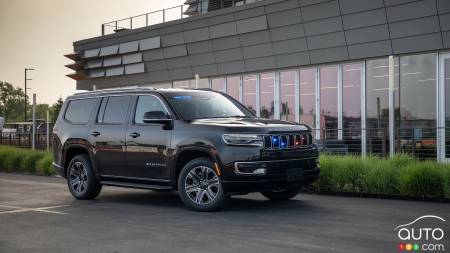 Jeep presents Wagoneer COV, for Police and Government Agencies