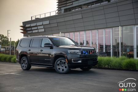 Jeep presents Wagoneer COV, for Police and Government Agencies