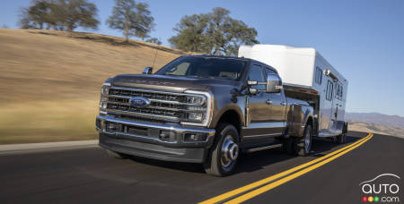 Ford rappelle 2400 Super Duty 2025, et demande aux propriétaires ne pas les conduire