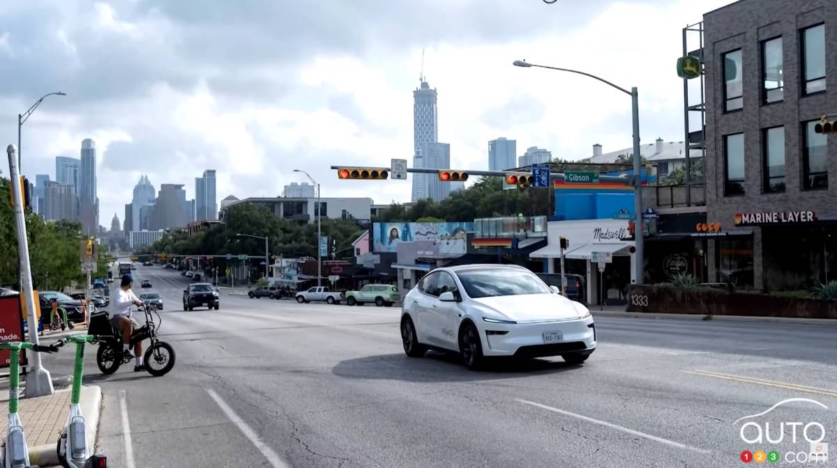 Tesla's Robotaxis Enter Service, Hit Snags
