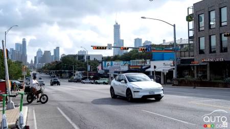 Premiers pépins pour les robotaxis de Tesla