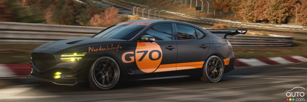 The Genesis G70 Track Day Special Concept: Discovered in Montreal and on Canadian Tour