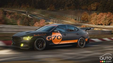 The Genesis G70 Track Day Special Concept: Discovered in Montreal and on Canadian Tour