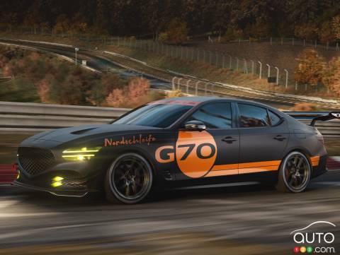 The Genesis G70 Track Day Special Concept: Discovered in Montreal and on Canadian Tour