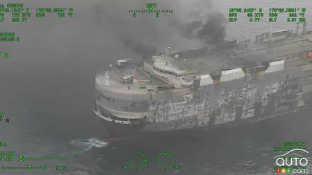 Morning Midas Fire, Sinking Could Cost Shippers, Auto Industry $560 Million