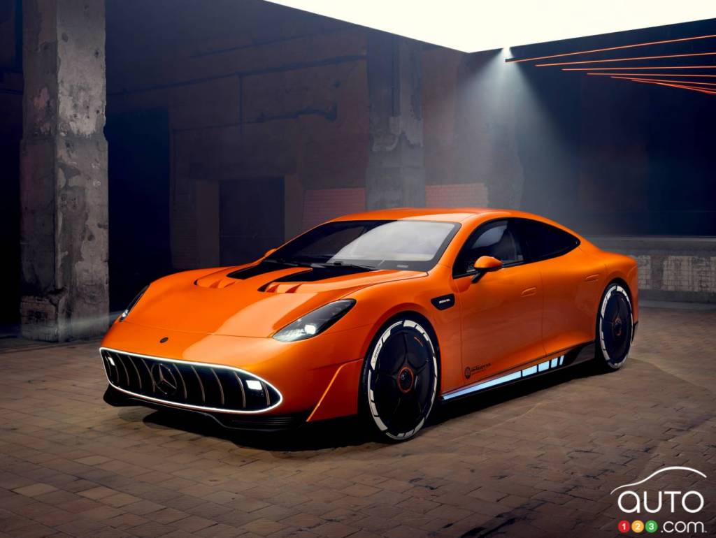 Le concept électrique GT XX de Mercedes-AMG