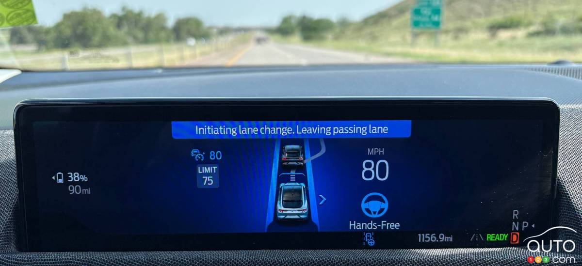 Ford’s BlueCruise Adds Automatic Lane Changing Function
