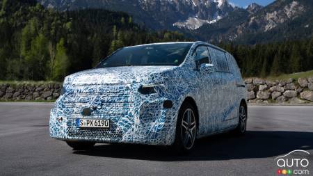 Mercedes-Benz amènera sa fourgonnette électrique VLE au Canada dès 2026