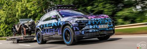 Porsche Offers First Look at Future Electric Cayenne