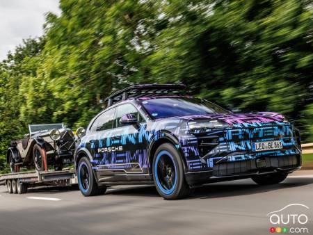 Porsche Offers First Look at Future Electric Cayenne