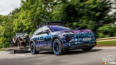 Porsche Offers First Look at Future Electric Cayenne