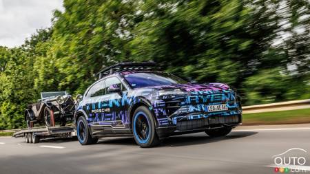 Porsche Offers First Look at Future Electric Cayenne