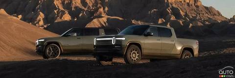 Rivian Launches 1,025-hp R1T and R1S Quad EVs in Canada