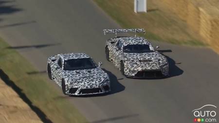 Toyota Lights Up Goodwood Festival of Speed with Two Camouflaged Prototypes