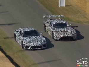 Toyota Lights Up Goodwood Festival of Speed with Two Camouflaged Prototypes