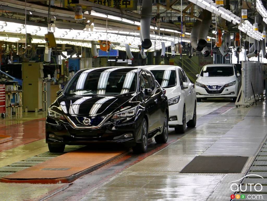 Inside Nissan's Oppama plant in Japan