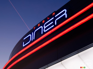 Tesla Opens Retro Restaurant in LA, Combining Fast Charging with Fast Food