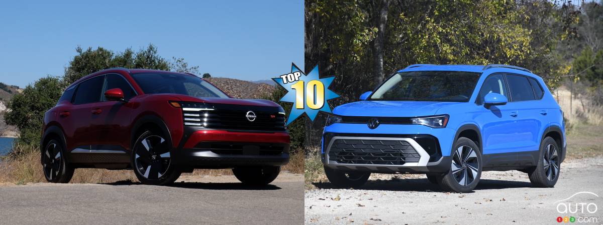 Top 10 des VUS sous-compacts disponibles au Canada en 2025