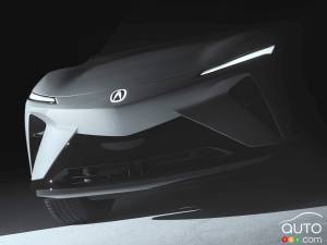 Acura Teases RSX Electric SUV Ahead of Monterey Reveal