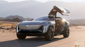 Cadillac Presents Elevated Velocity Electric SUV Concept